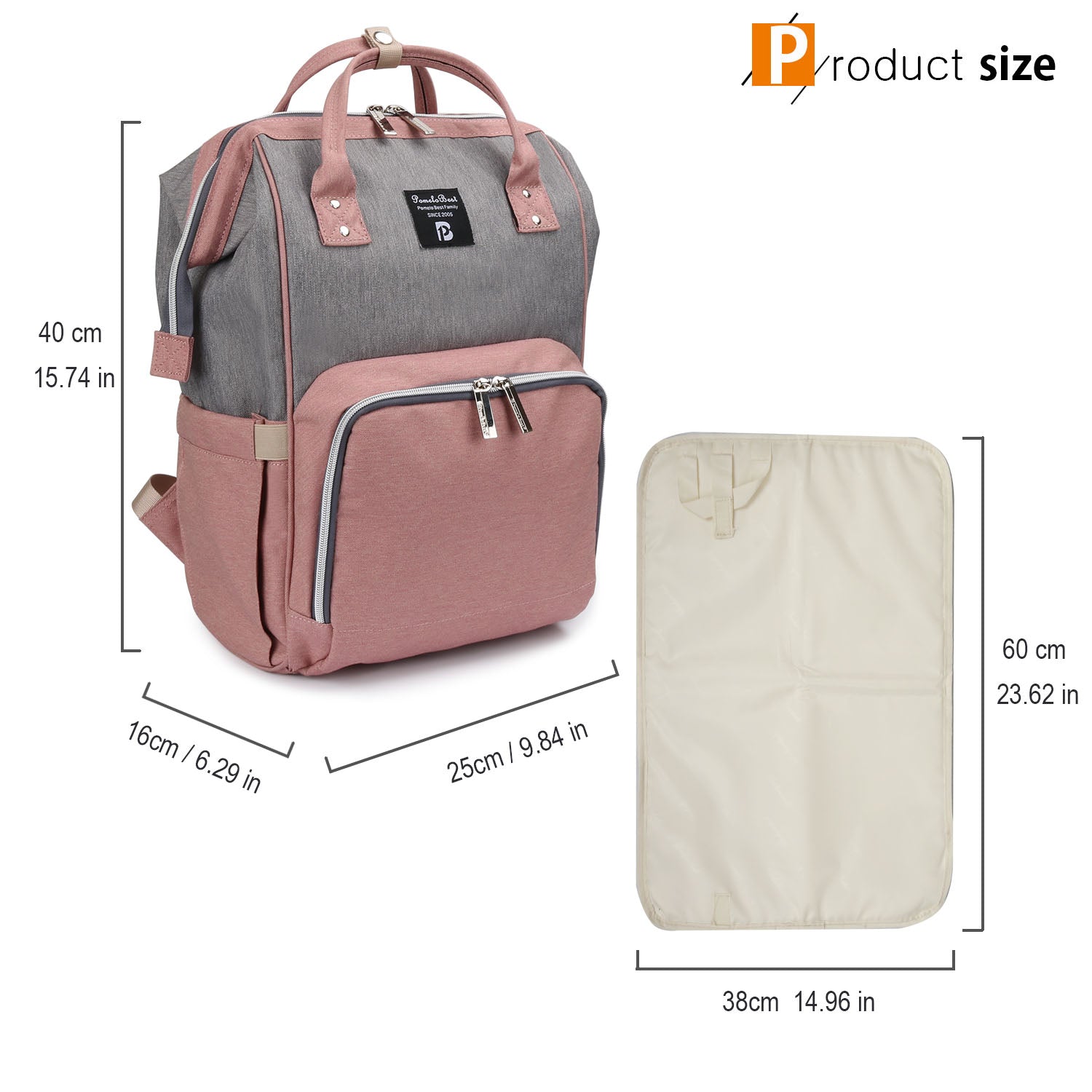 1.0 Classic Diaper Backpack