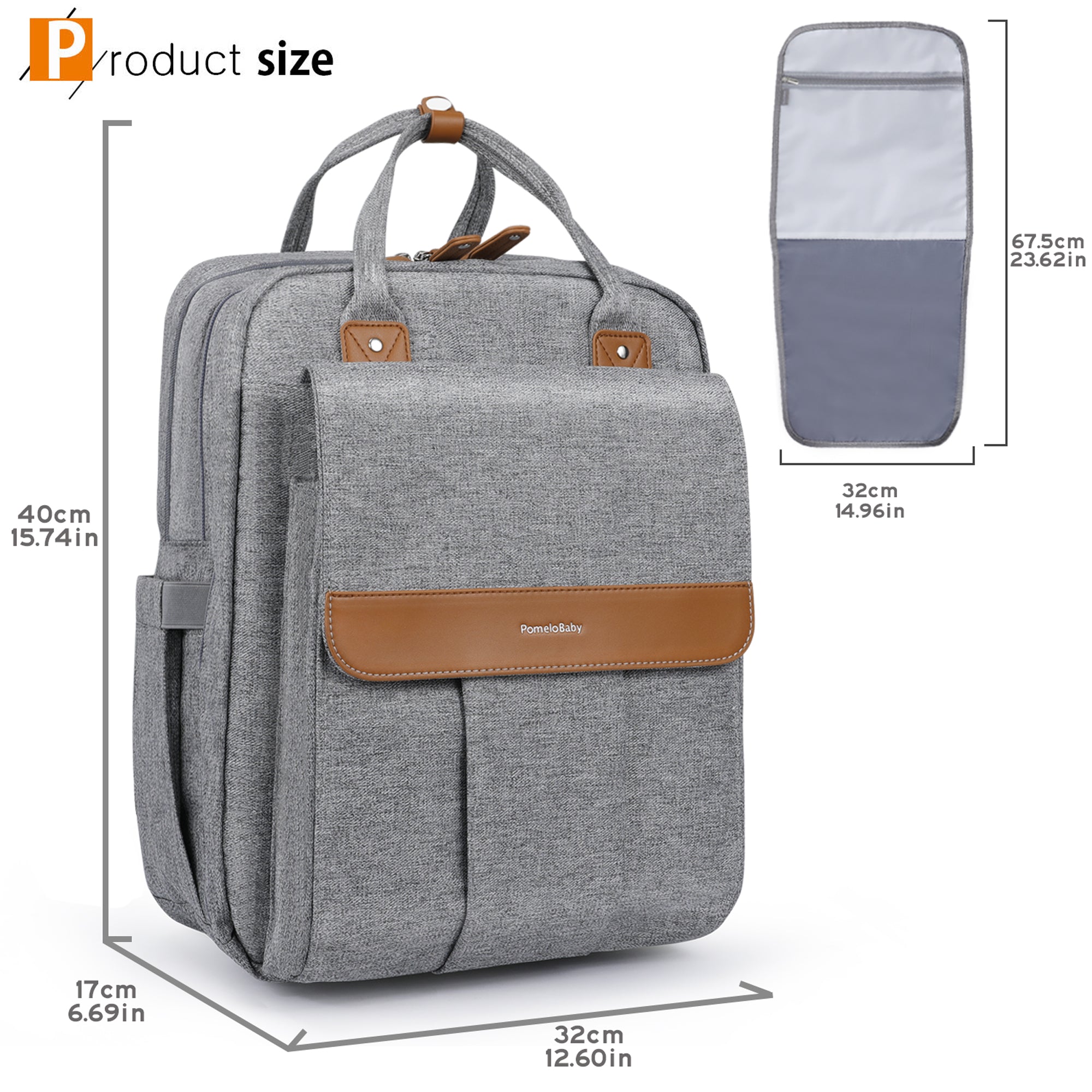 Versatile Baby Diaper Bag with Tons of Compartments