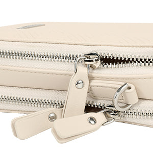 Crossbody Phone Bag, Women Wallet in Rhombus Embossed Pattern with RFID Blocking Can Fit Most Phone