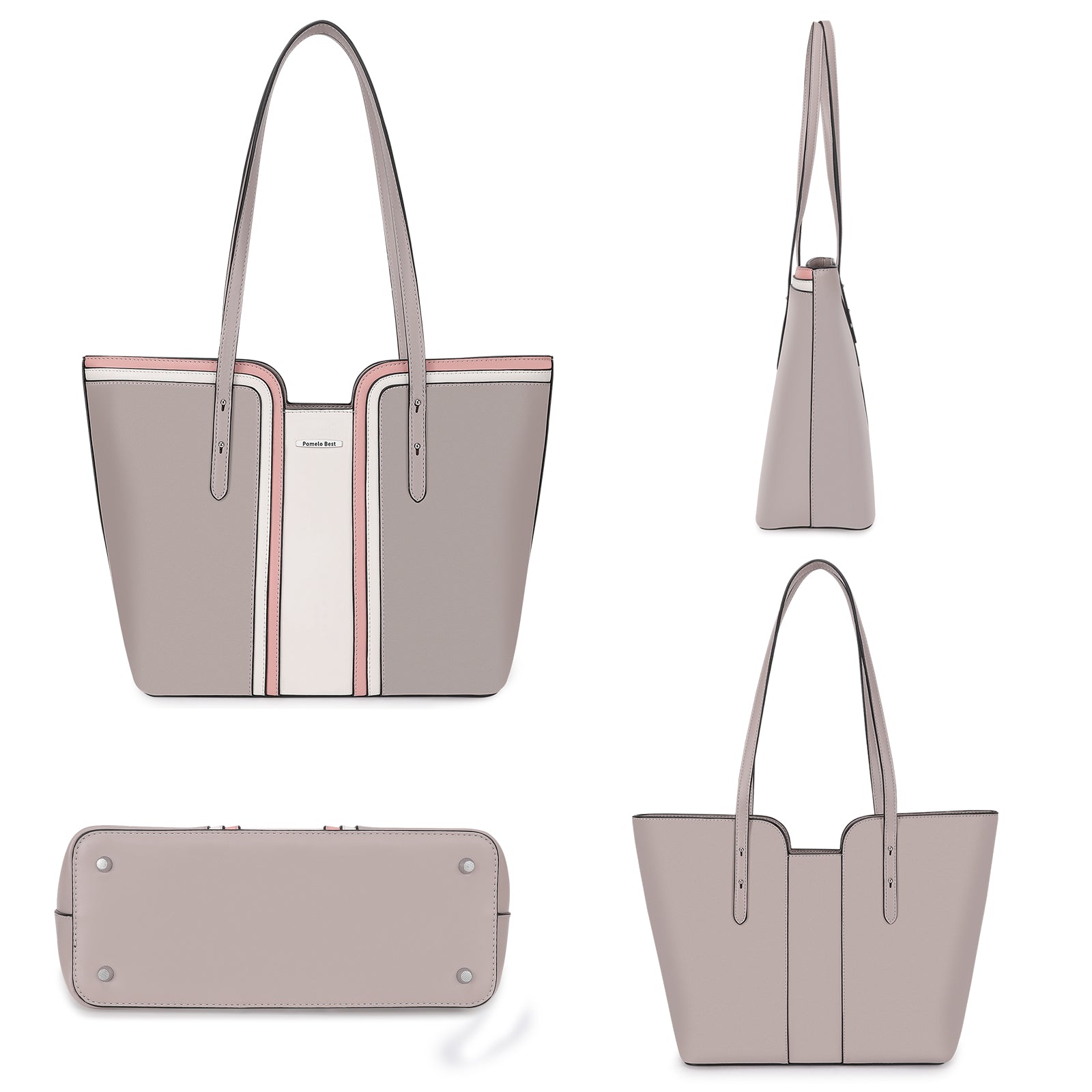 Recessed shoulder Tote bag