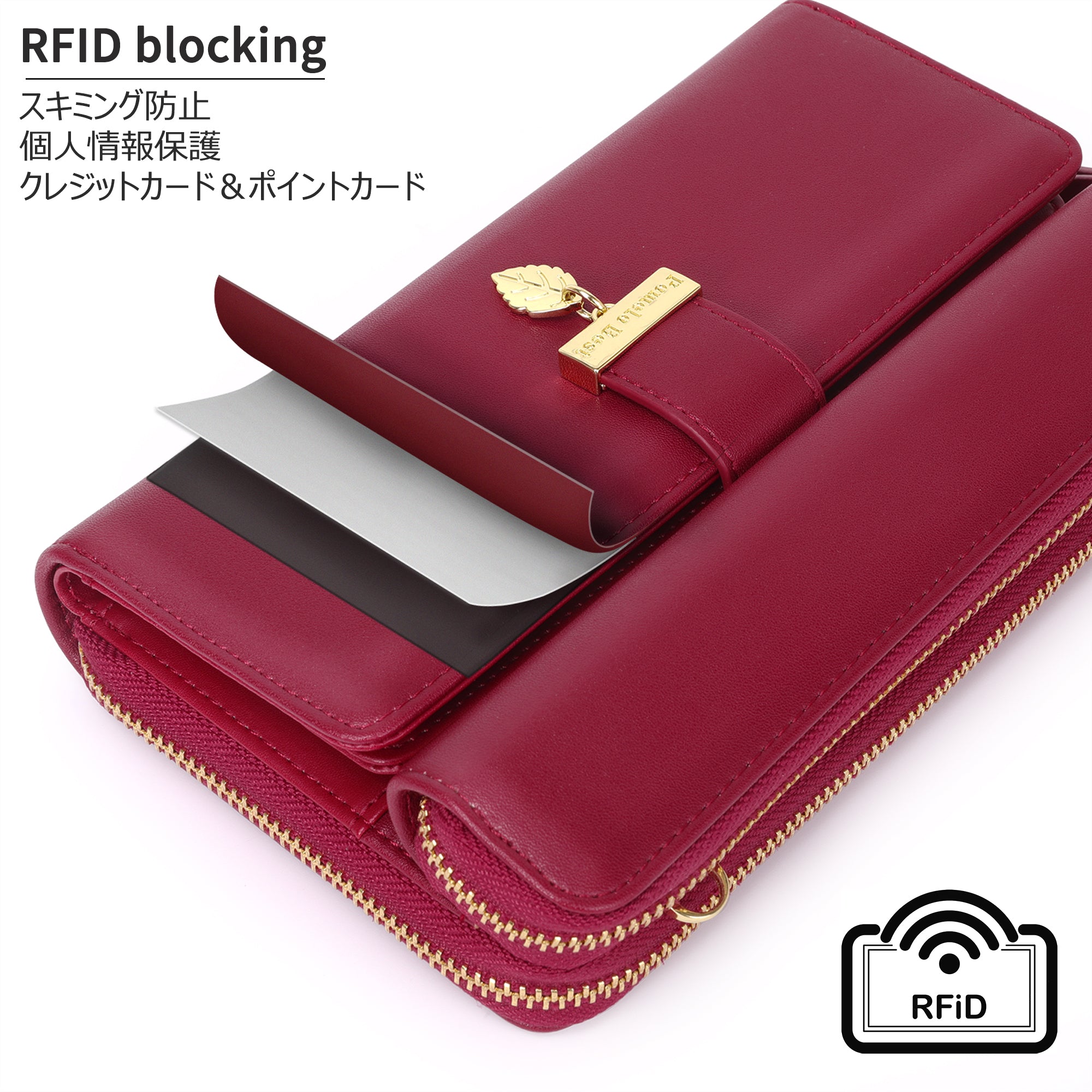 Crossbody Cell Phone Bag for Women with RFID Blocking and Enough to Fit Most Phone