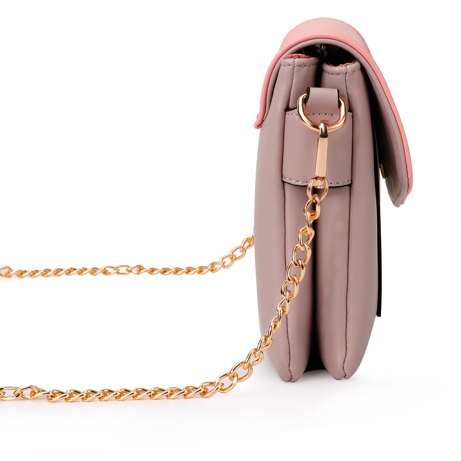 Flap envelope crossbody bag