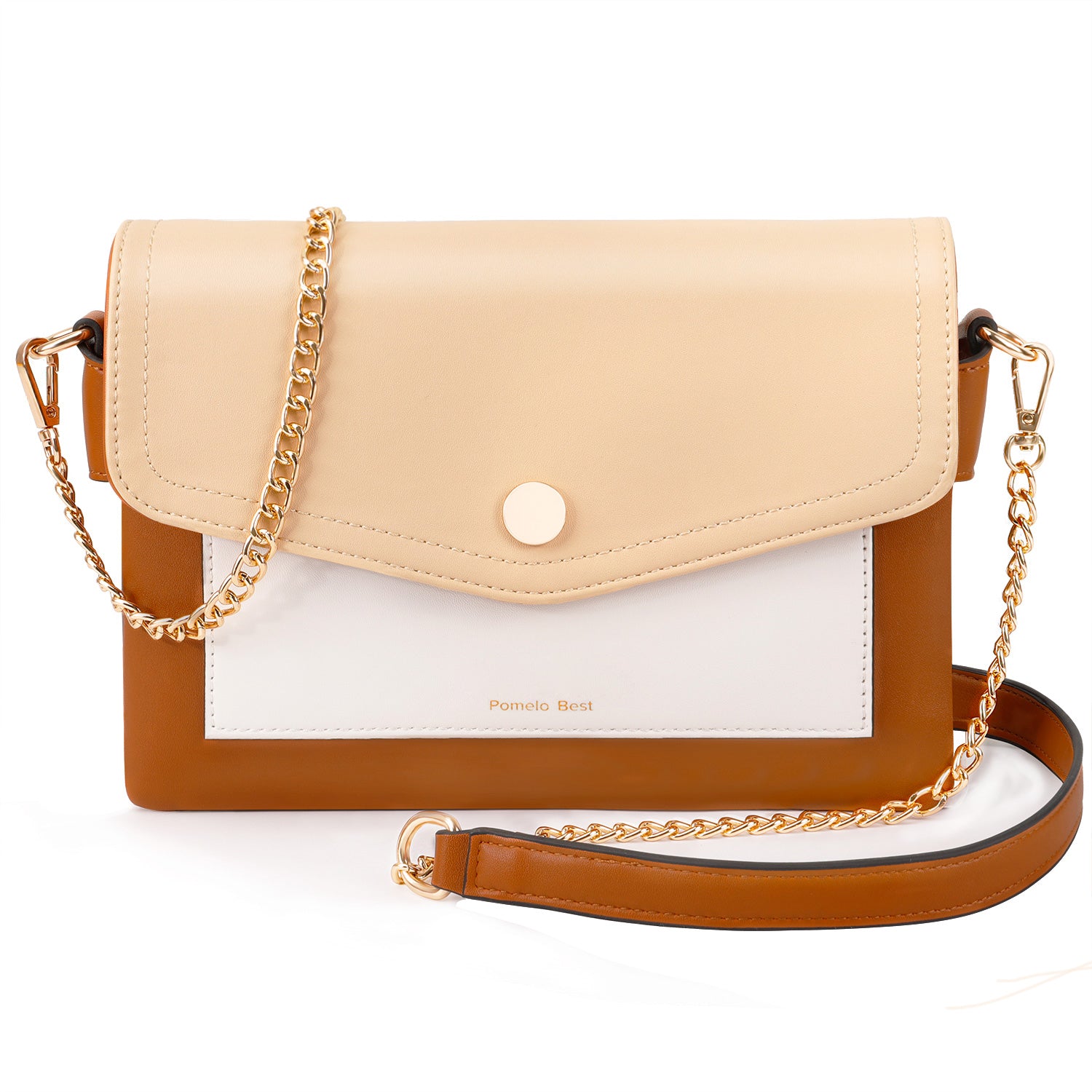 Flap envelope crossbody bag