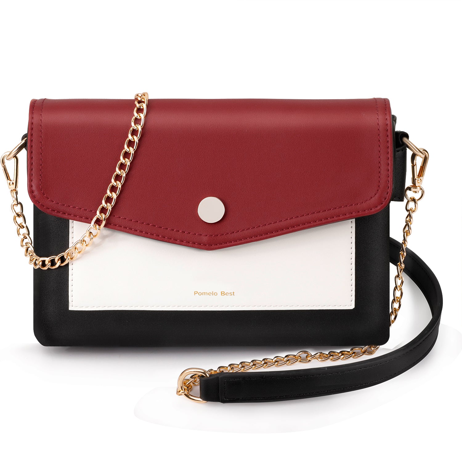 Flap envelope crossbody bag